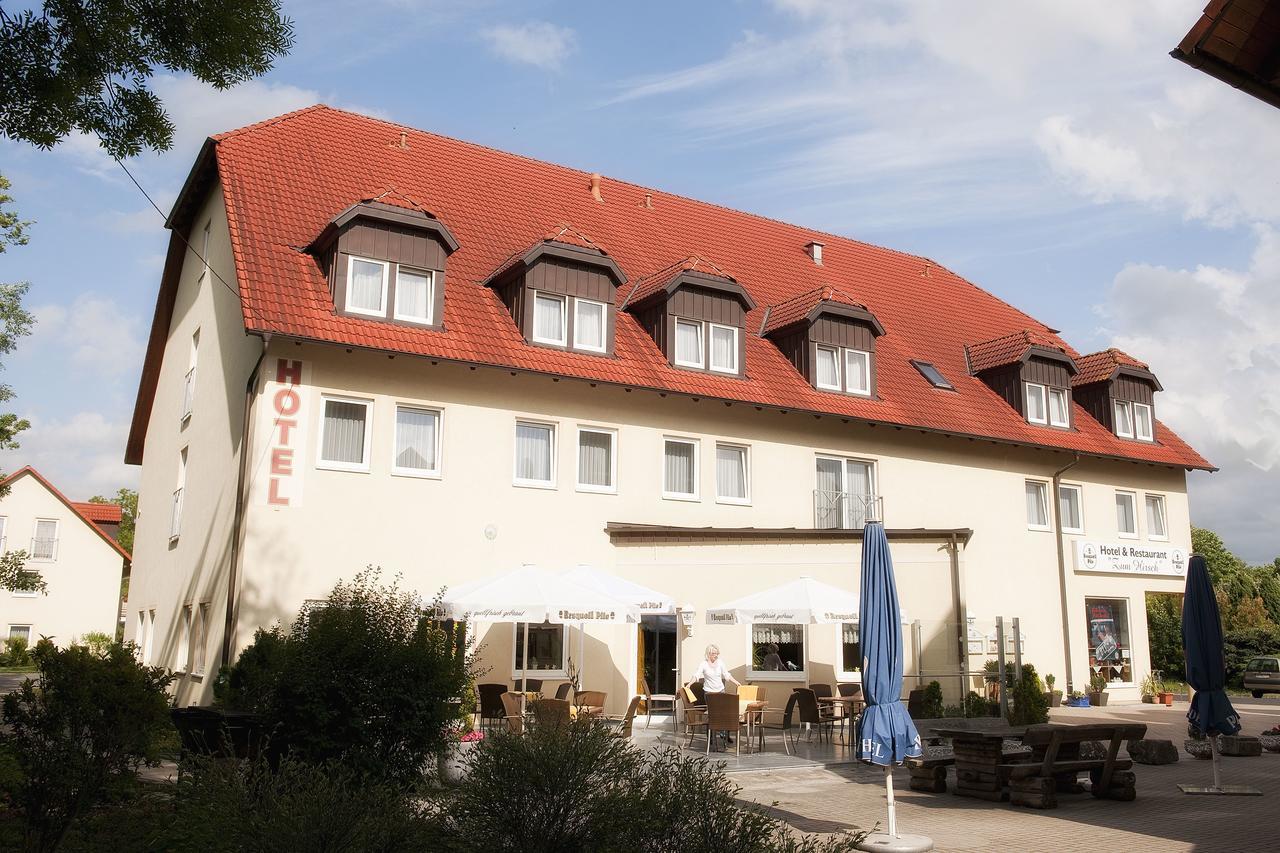 Hotel & Restaurant Zum Hirsch Romhild Bagian luar foto